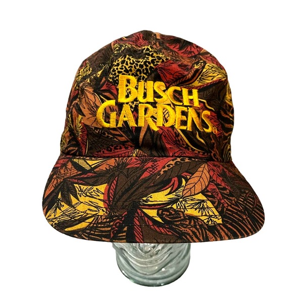 Vintage BUSCH GARDENS Vintage 90’s Hat Unworn - Picture 1 of 8